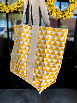 Lemon Groves Handcrafted Canvas Bag