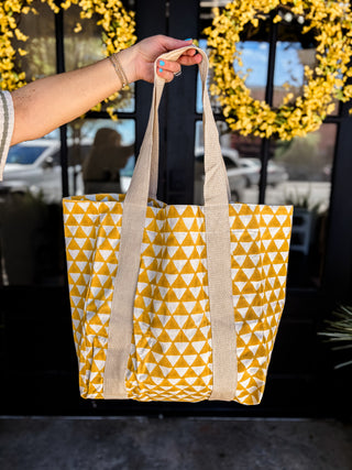 Lemon Groves Handcrafted Canvas Bag