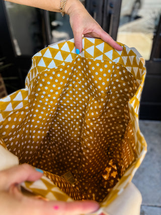 Lemon Groves Handcrafted Canvas Bag