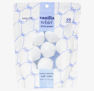 Vanilla Whirl Bath Bomb Set