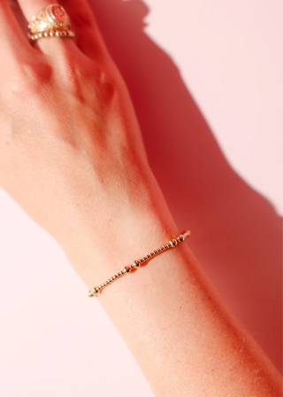 Bethani Bracelet in Gold | Beaded Blondes