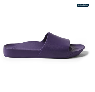 Limited Edition Acai Purple - Archies Arch Support Slides