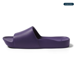 Limited Edition Acai Purple - Archies Arch Support Slides
