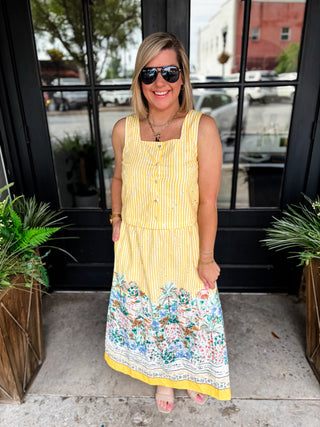 Boardwalk Breeze Midi Skirt