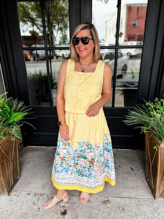 Boardwalk Breeze Midi Skirt