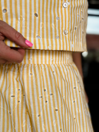 Boardwalk Breeze Midi Skirt