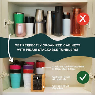 Pirani 26 oz Insulated Stackable Tumbler