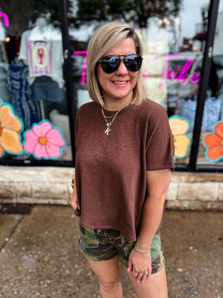 Slouchy Camo Patch Pocket Shorts | Risen