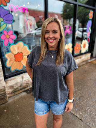 Charcoal Daily Tee