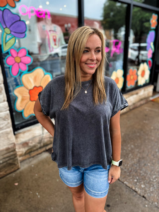 Charcoal Daily Tee