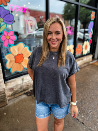 Charcoal Daily Tee