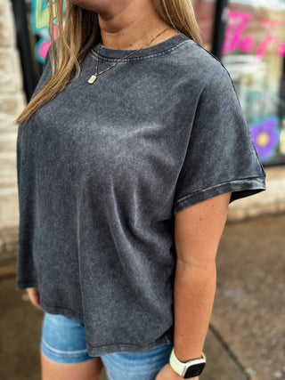 Charcoal Daily Tee