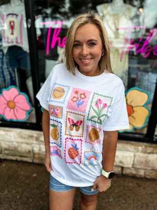 Happy Mail Oversized Tee