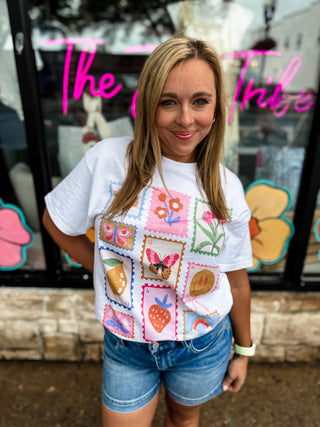 Happy Mail Oversized Tee