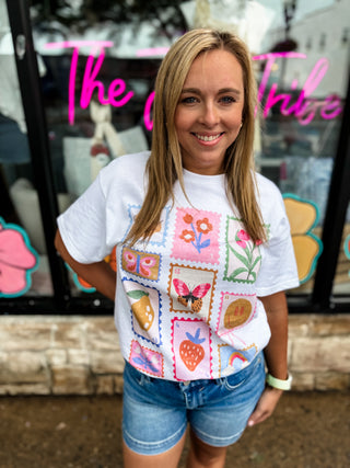 Happy Mail Oversized Tee