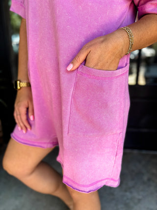 Orchid Weekend Wander Romper