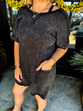 Black Weekend Wander Romper