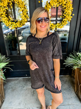 Black Weekend Wander Romper