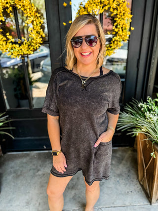 Black Weekend Wander Romper