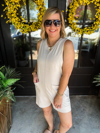 Taupe Soft Start Romper