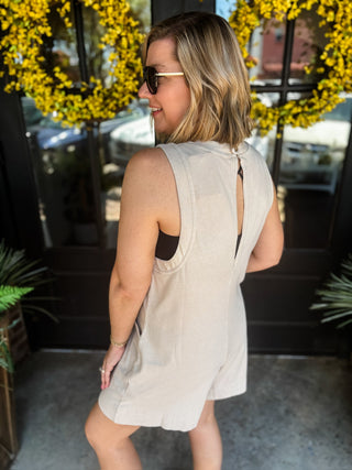 Taupe Soft Start Romper