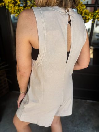 Taupe Soft Start Romper