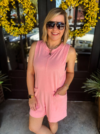 Coral Soft Start Romper