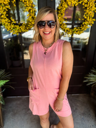 Coral Soft Start Romper
