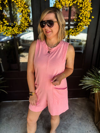 Coral Soft Start Romper
