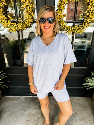 Heather Grey Slow Sunday Set
