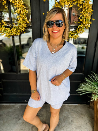 Heather Grey Slow Sunday Set