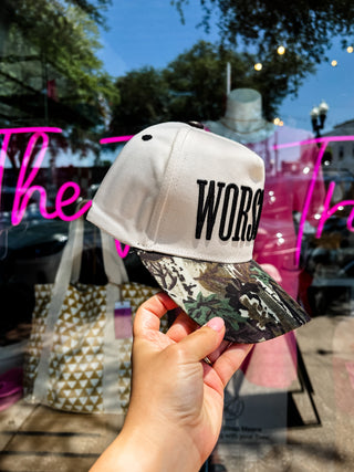 Camo Worship Hat