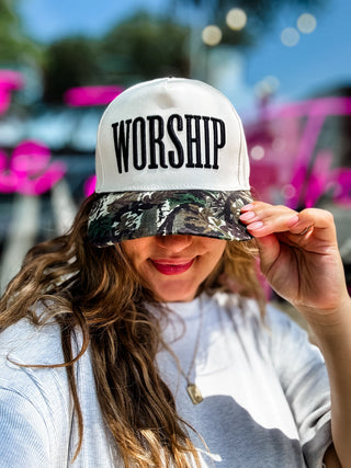 Camo Worship Hat