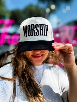 Black Worship Hat