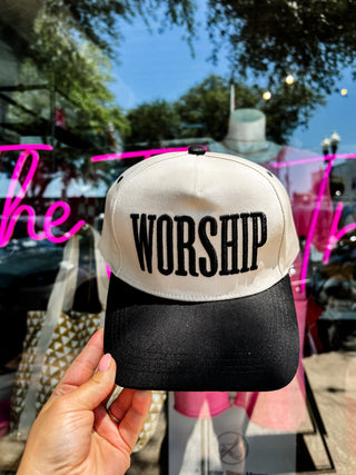 Black Worship Hat