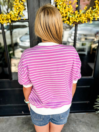 Bright Mauve Dockside Days Top