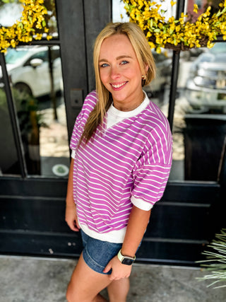 Bright Mauve Dockside Days Top