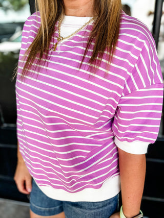Bright Mauve Dockside Days Top