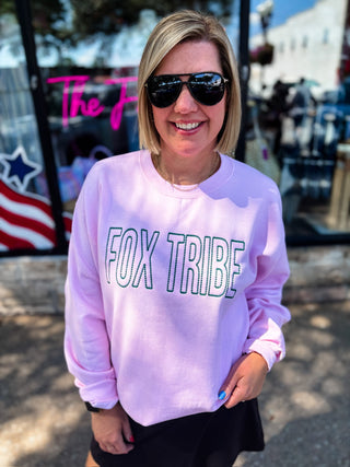 FOX TRIBE Dot Embroidered Sweatshirt