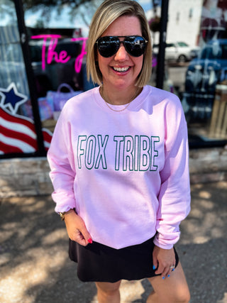 FOX TRIBE Dot Embroidered Sweatshirt