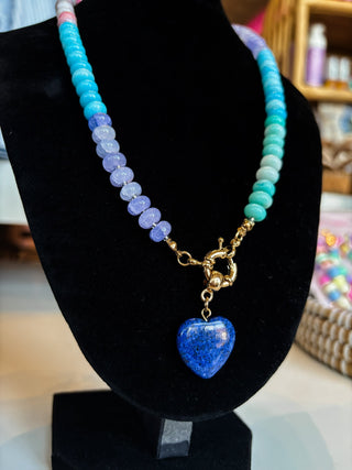 Lapis Dreams Beaded Necklace