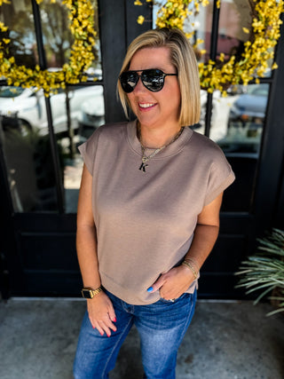 Cocoa Cloud Nine Scuba Top