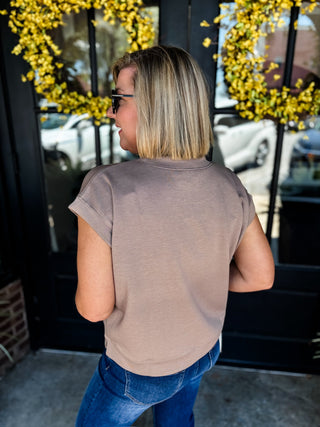 Cocoa Cloud Nine Scuba Top