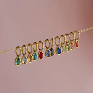 Pendant Birthstone Charm | Sis Kiss