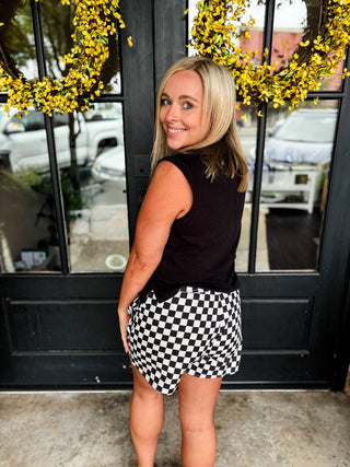 Checkered Bethany Boxer Shorts