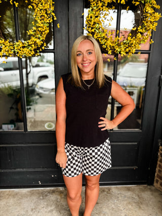 Checkered Bethany Boxer Shorts