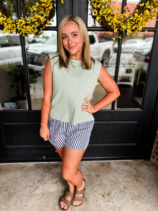 Striped Bethany Boxer Shorts