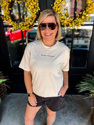 Loves Jesus & Her Babies Too Tee