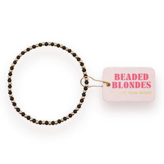 Black Demi Bracelet | Beaded Blondes