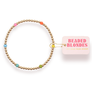 Confetti Poppi Bracelet | Beaded Blondes